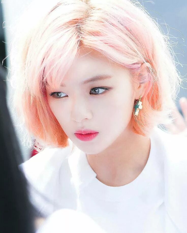 Прическа к поп для девочек Jeongyeon Rambut, Gadis korea, Selebriti