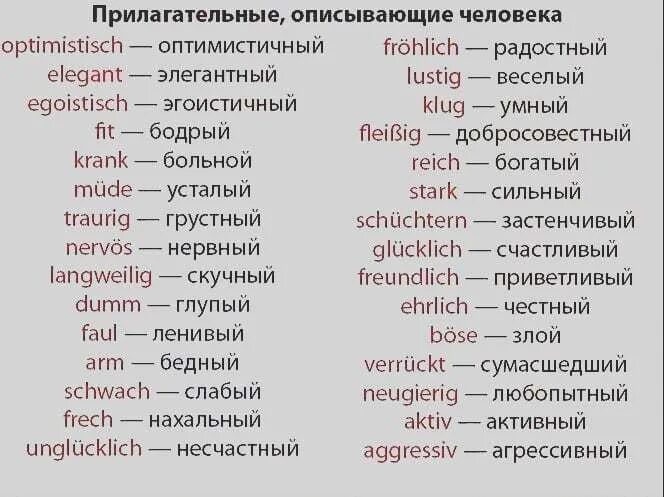 Прическа какая прилагательные Какое прилагательное описывает вас