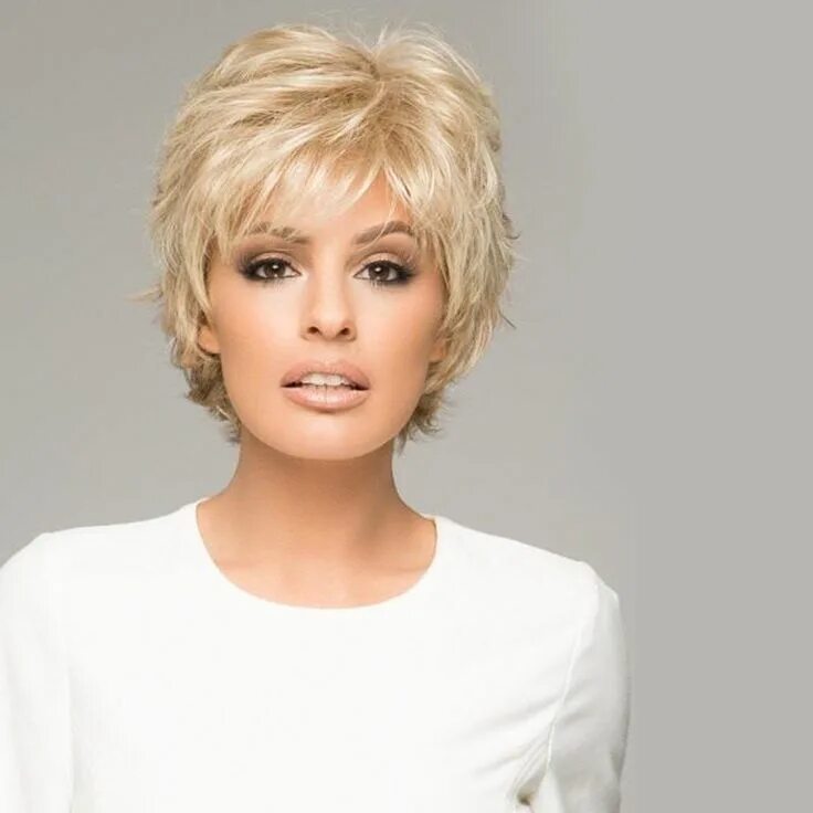 Прическа каприз на короткие волосы Voltage Short Textured Synthetic Wig (Basic Cap) Bob hairstyles, Short bob hairs