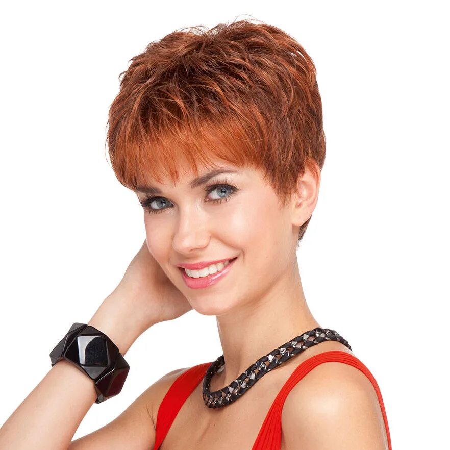 Прическа каприз на короткие волосы фото Wigs Online Chip Ellen Wille Short Synthetic Wig Cheap Wigs