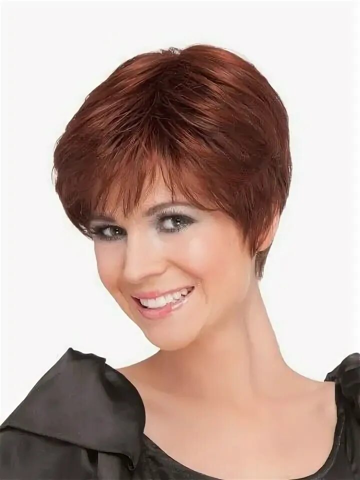 Прическа каприз на короткие волосы фото Red Designed Boycuts Straight Short Wigs Short wigs, Human hair wigs, Curly full