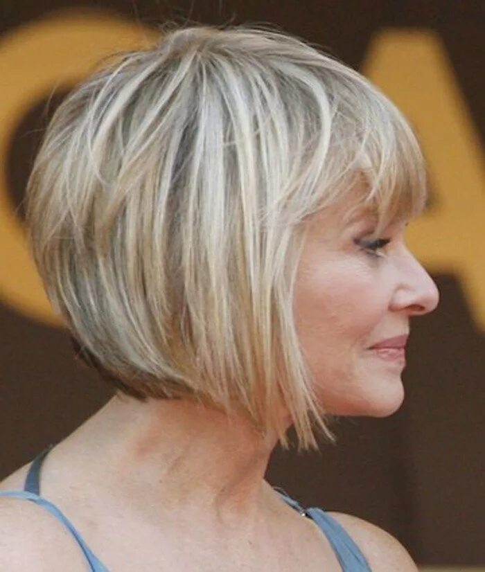 Прическа каре 40 лет 90 Gorgeous Short Hairstyles for Women over 50 to Try in 2024 Frisyrer for tykt 