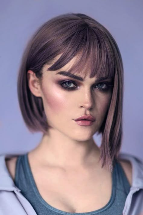 Прическа каре асимметрия с челкой фото 10 популярных идей на тему "asymmetrical bob haircut" для вдохновения