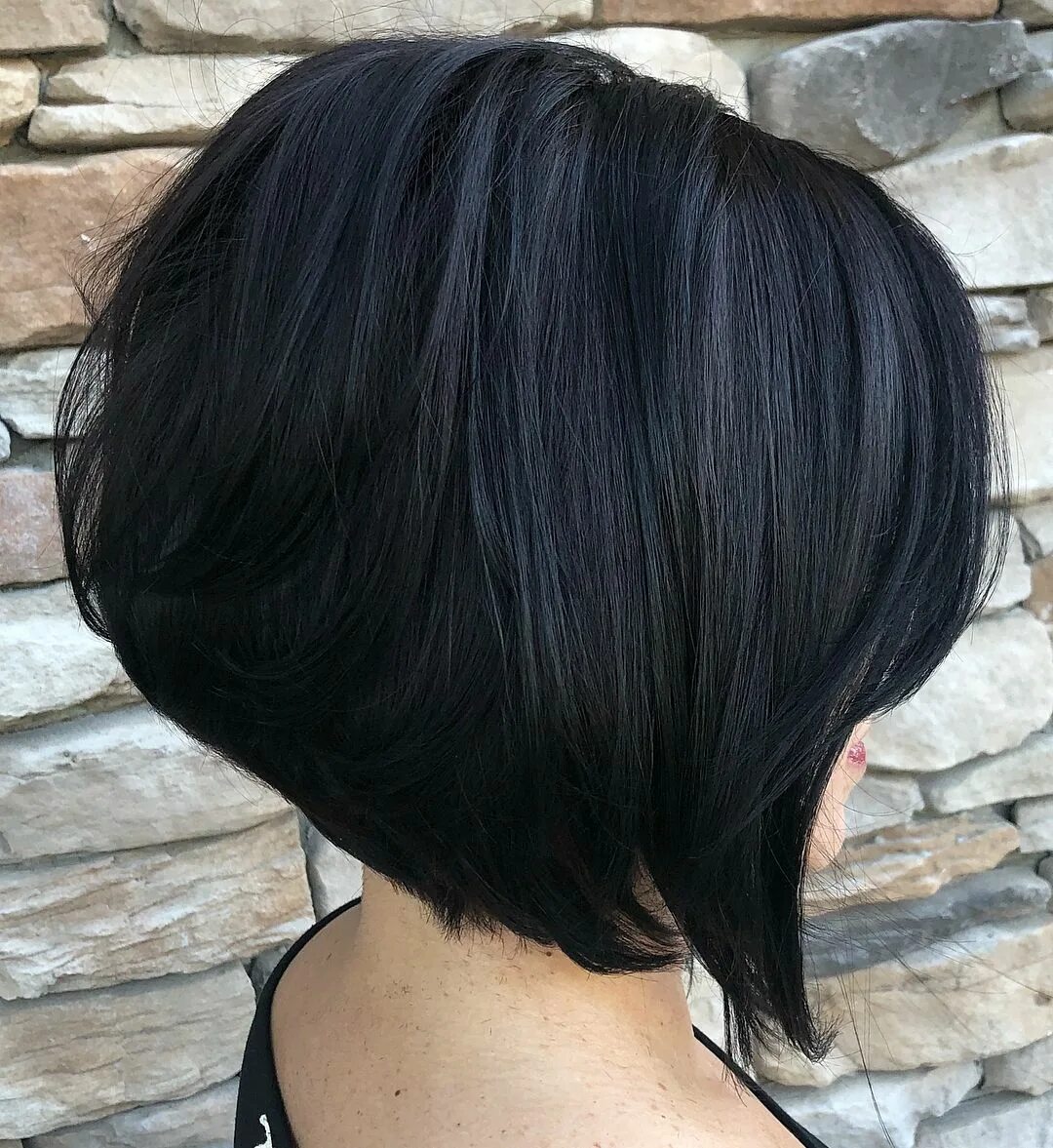 Прическа каре черного цвета 70 Best A-Line Bob Haircuts Screaming with Class and Style Thick hair styles, Ha