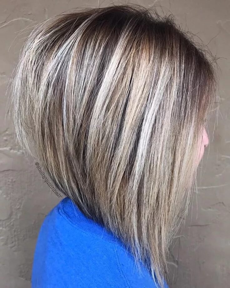 Прическа каре мелирование фото 50 Trendy Inverted Bob Haircut Ideas for 2024 Inverted bob hairstyles, Angled bo