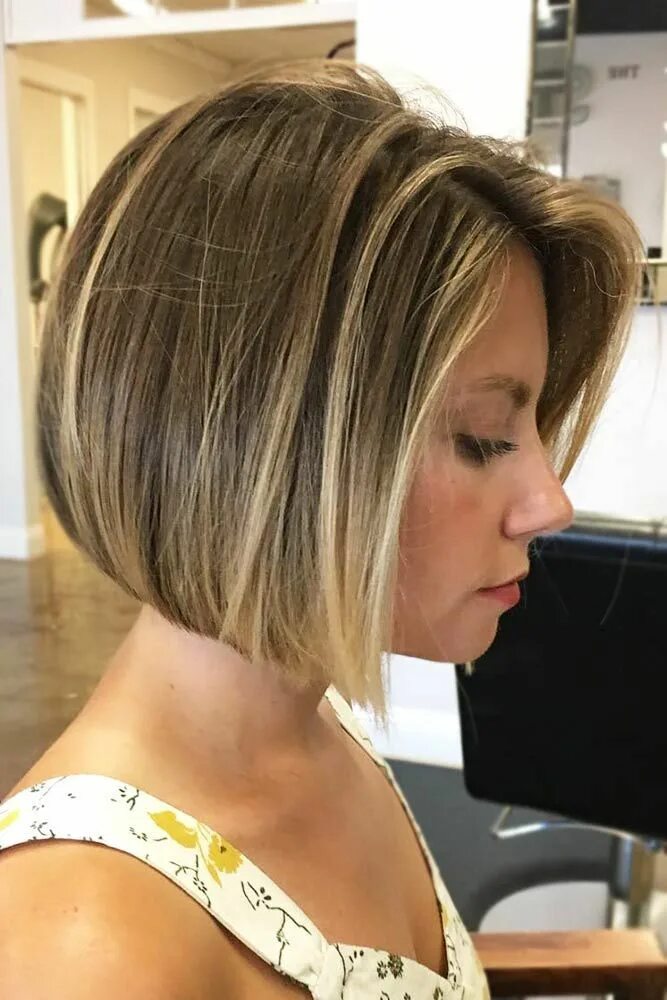 Прическа каре мелирование фото 35 Chick Hairstyles For Fine Hair To Make Volume Stay Longer Blonde bob haircut,