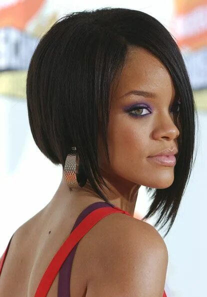 Прическа каре на одну сторону rihanna bob haircut rihanna sleek edgy bob haircut hair category