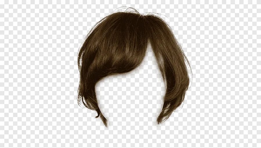 Прическа каре пнг Free download Brown hair Wig Capelli, hair, people, hair png PNGEgg