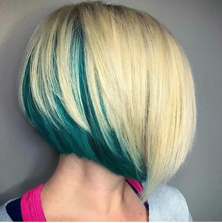 Прическа каре покрашенная Pin by Elm Salon on Hair in 2019 Short hair styles, Blonde bob hairstyles, Hair