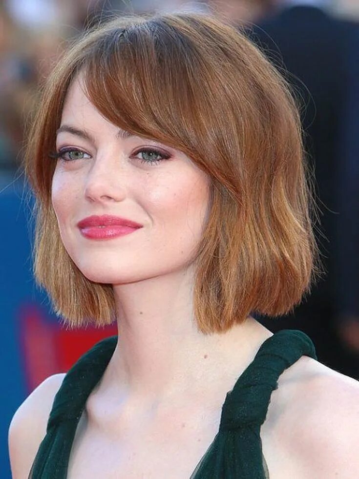 Прическа каре с челкой по бокам 49 Awesome Haircuts Ideas For Round Face Long hair styles, Haircuts for round fa