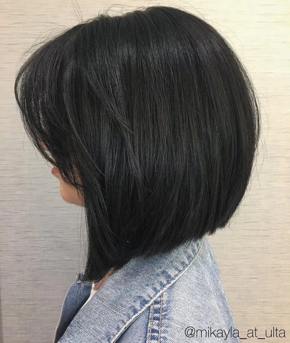 Прическа каре с длинными волосами сзади 60 Trendy Layered Bob Haircuts to Try in 2024 Thick hair styles, Long hair style