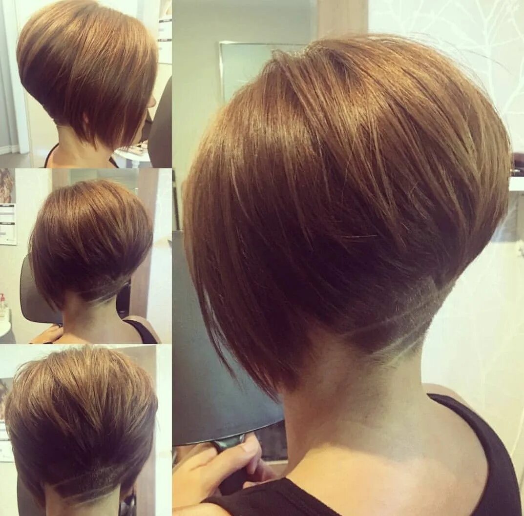 Прическа каре с поднятым затылком All sizes 20181020_190426 Flickr - Photo Sharing! Short bob hairstyles, Shaved h