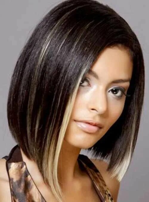 Прическа каре с прядями 10 Best Bob Haircuts for Fine Hair Bob-Hairstyle.Com Cortes de cabello corto, Pe