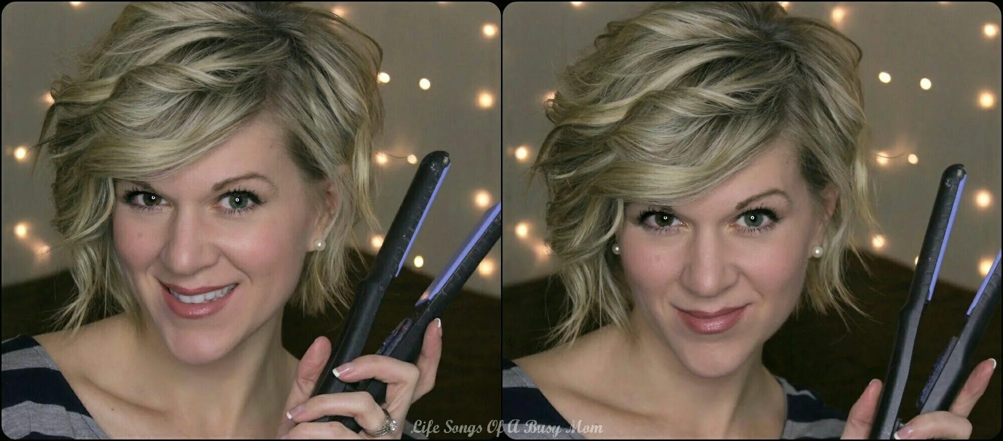 Прическа каре утюжком Pin on Hair How to curl short hair, Curly hair tutorial, Hair tutorial