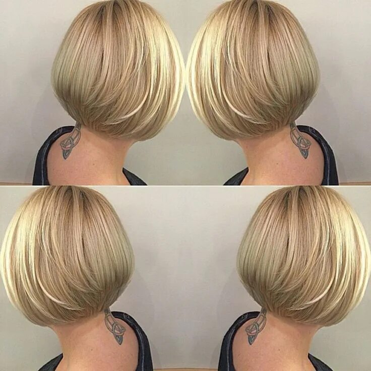 Прическа каре вид сзади Pin on Medium Length Bob Hairstyles