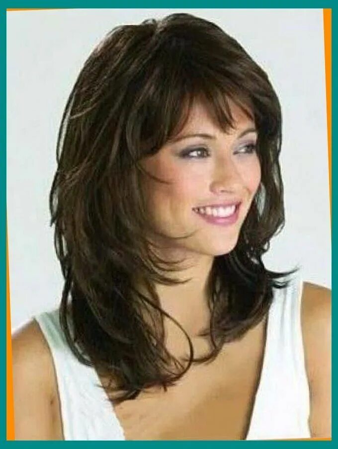 Прическа каскад на средние волнистые волосы medium-layered-shag-hairstyle Medium length hair styles, Hair cuts, Medium hair 