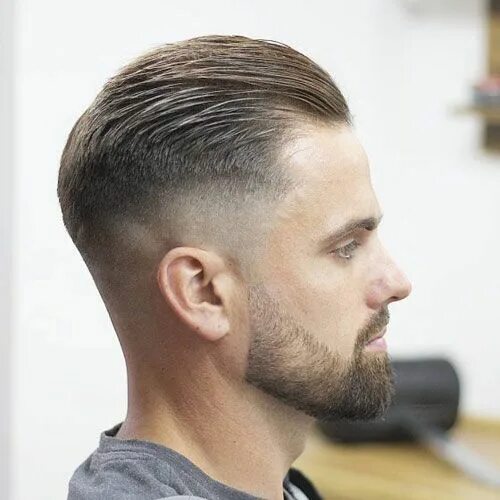 Прическа классик Slicked Back Hairstyles For Men: From Classic To Modern Looks Mens slicked back 