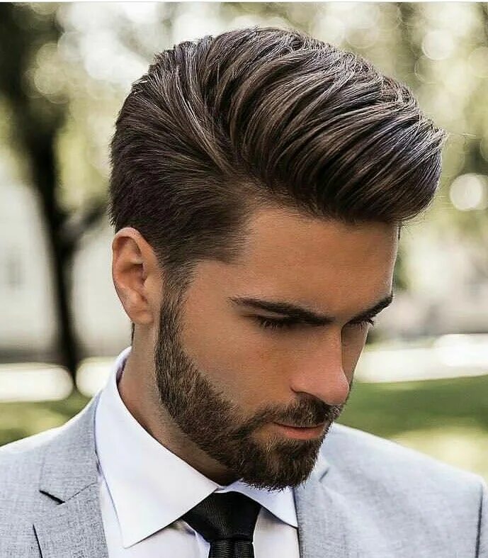 Прическа классика мужская Pin by Isabel Tejeda on hair max Mens hairstyles with beard, Mens hairstyles thi