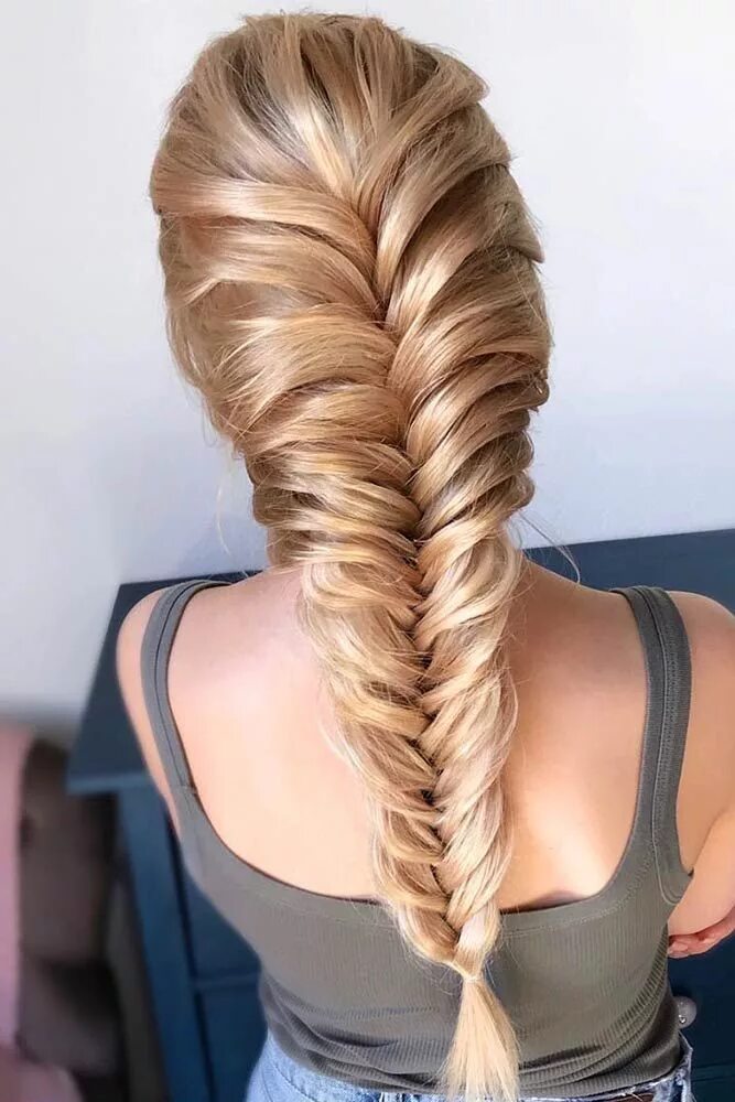 Прическа колосок фото 35 Unique Fall Hairstyles - Best Autumn Trends Long hair styles, Braids for long