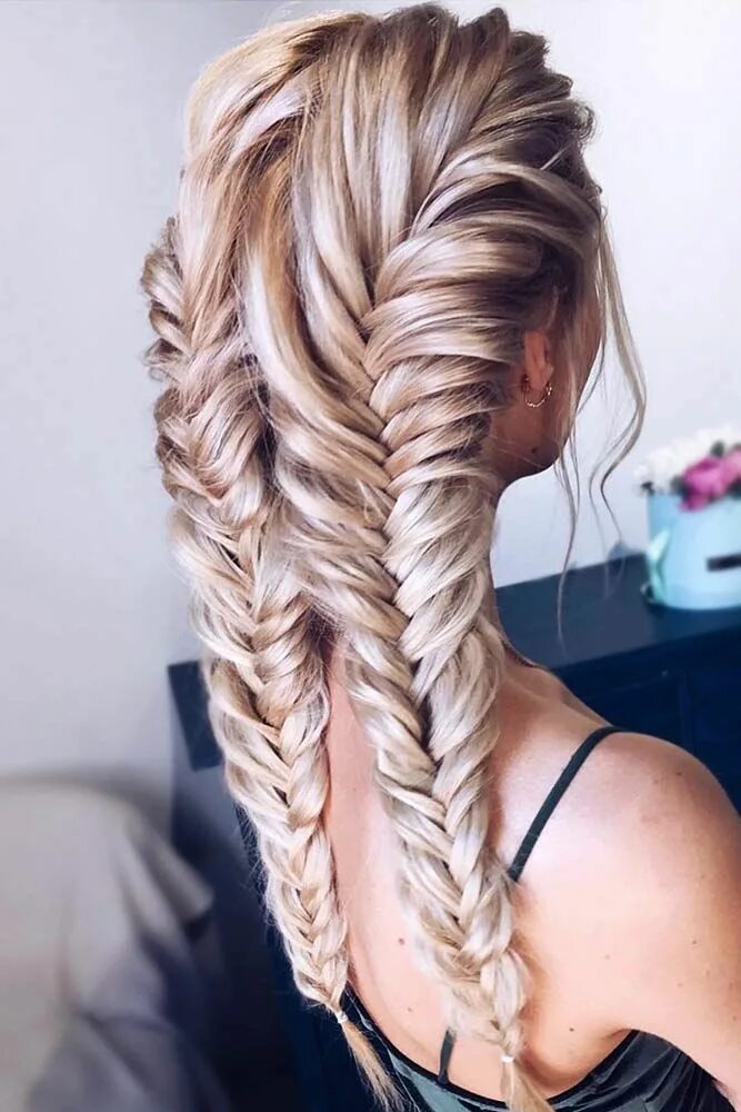 Прическа колосок фото From French To Box: Variety Of Two Braids Styles Braids for medium length hair, 