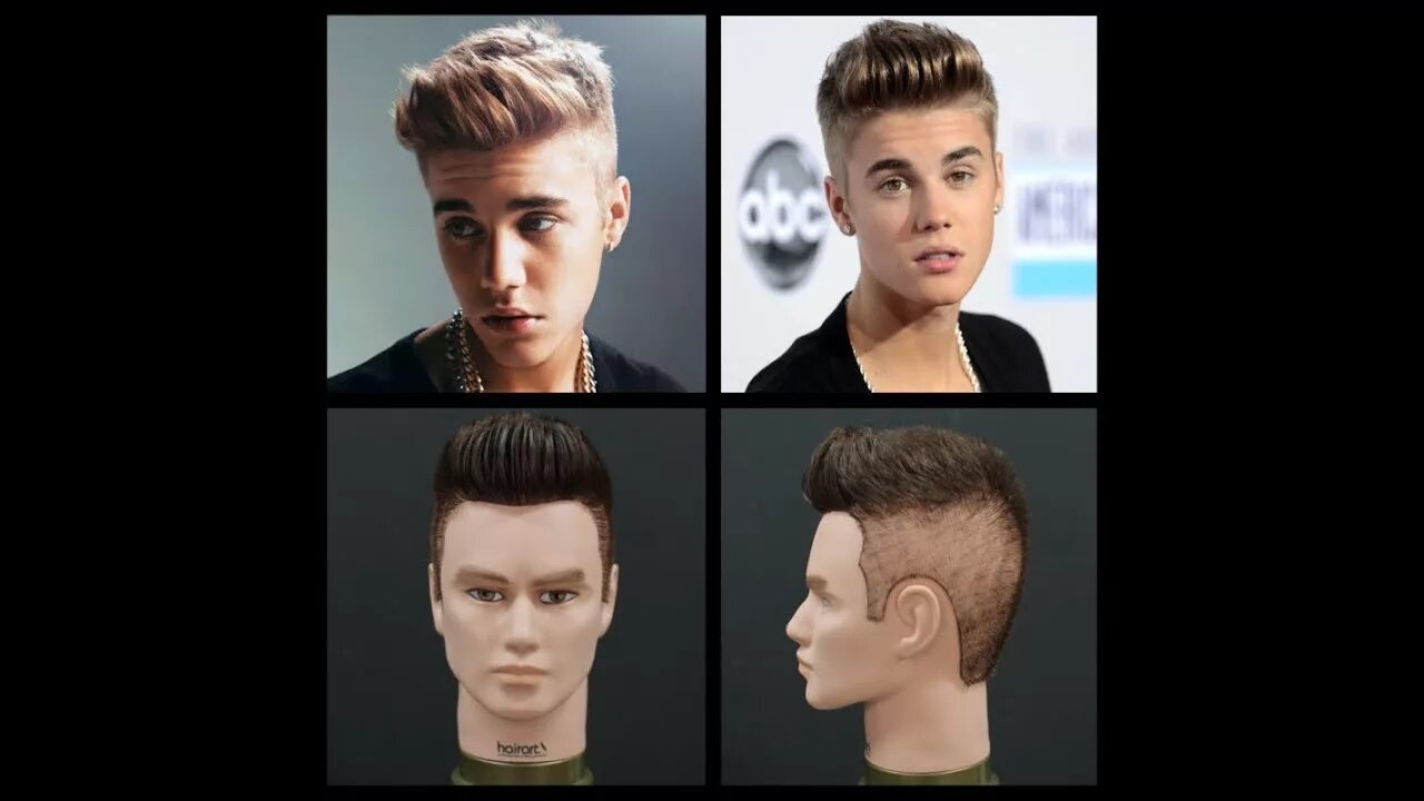 Прическа кореша 2024 Justin Bieber Haircut Tutorial 2014 - YouTube