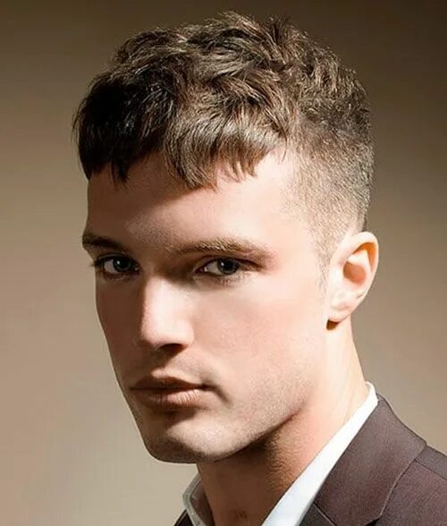 Прическа короткая с челкой мужчине 33 Classy Caesar Haircut Inspirations (2022) - Hairmanz Frisuren, Herrin