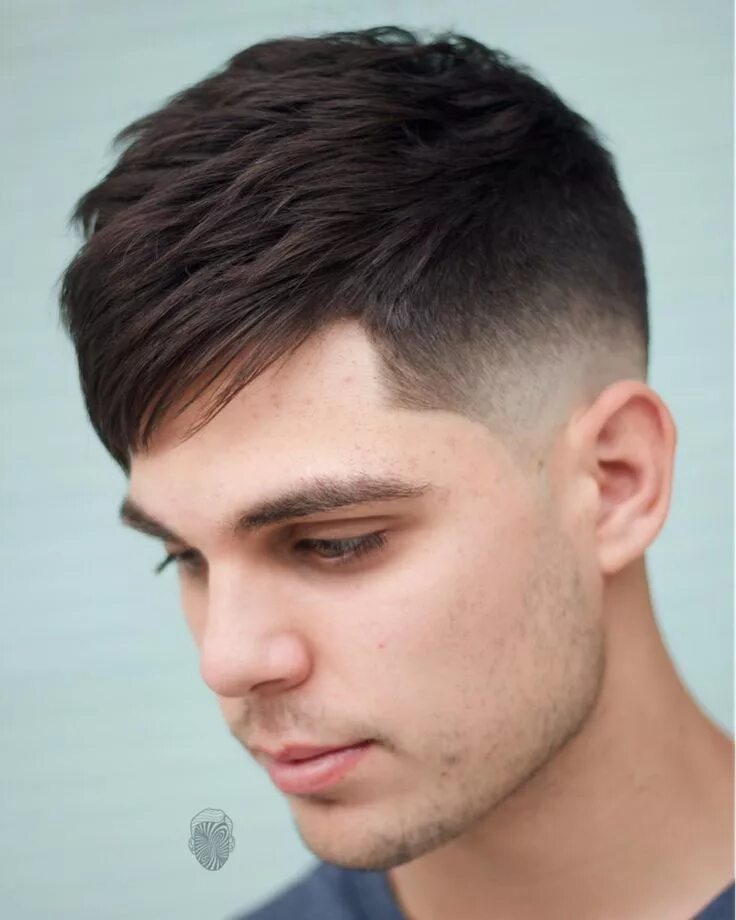 Прическа короткая с челкой мужчине Textured Angular Fringe Fringe haircut, Side fringe hairstyles, Haircuts for men