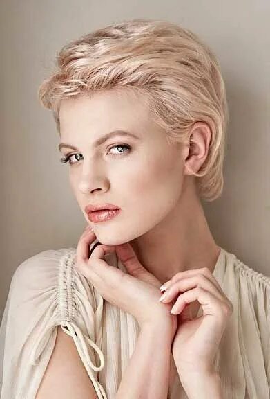 Прическа короткая светлая 35 Short Hair Color Ideas Short Hairstyles 2015 - 2016 Most ... Haarfarben, Bunt