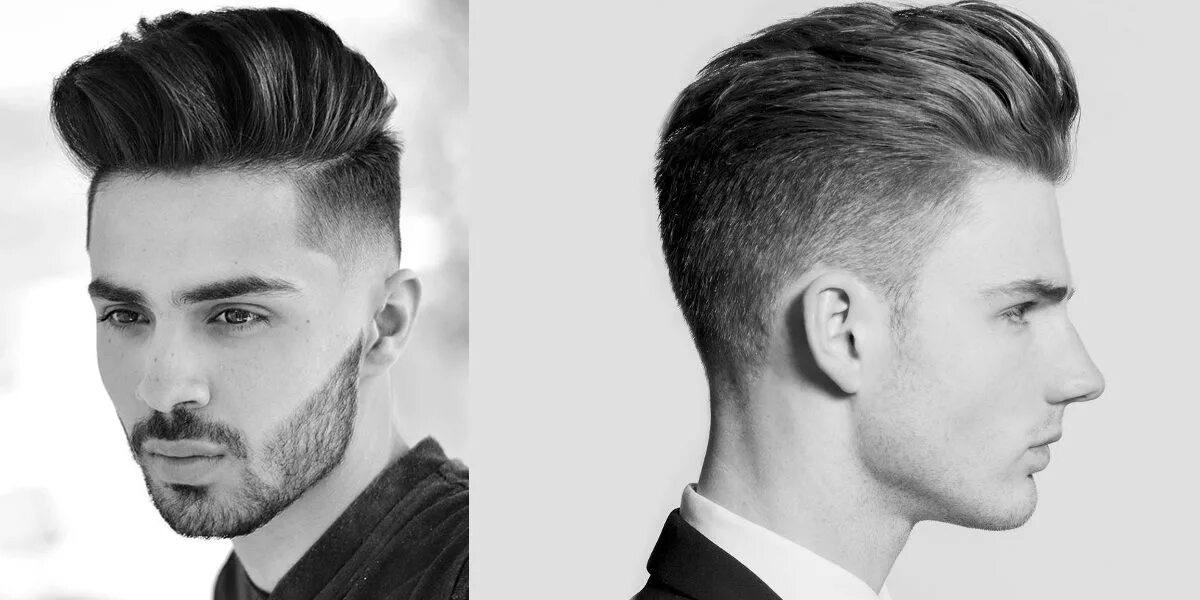 Прическа короткие бока и длинный верх Men’s Hairstyle Trends for 2023 Design Trends - Premium PSD, Vector Downloads