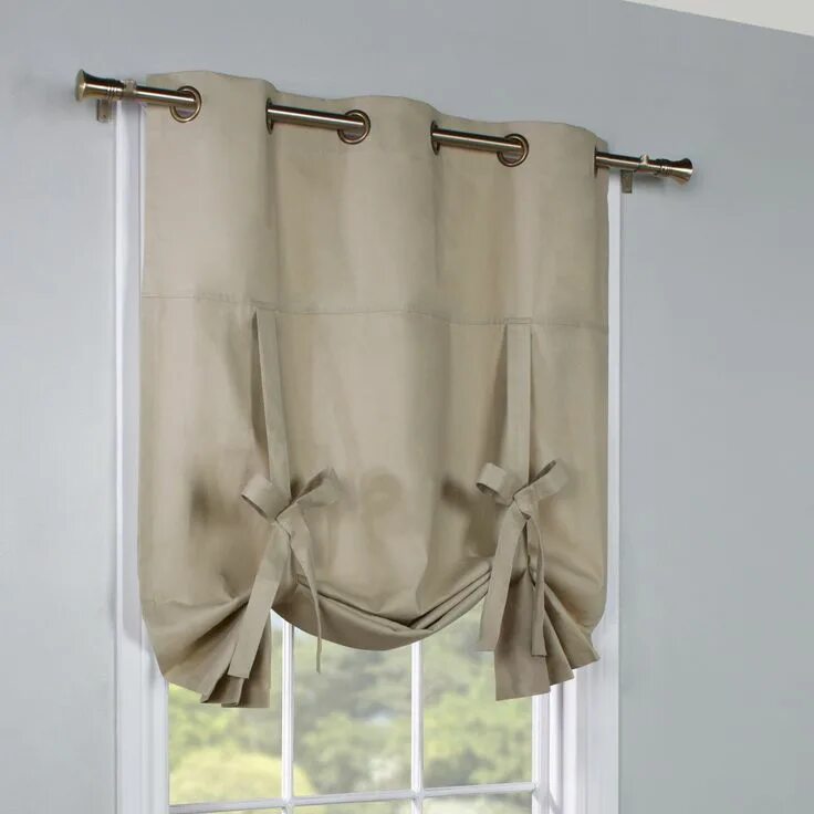 Прическа короткие шторы Hopedale Thermal Lined Curtain Panel en 2020 Cortinas para salas modernas, Cenef