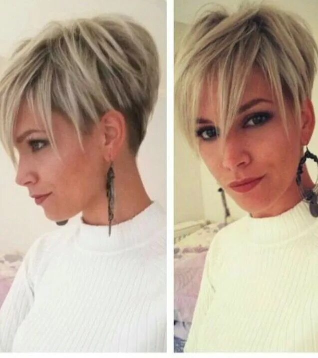 Прическа короткие виски длинная челка Image result for undercut hairstyle women Stacked hairstyles, Short hair color, 