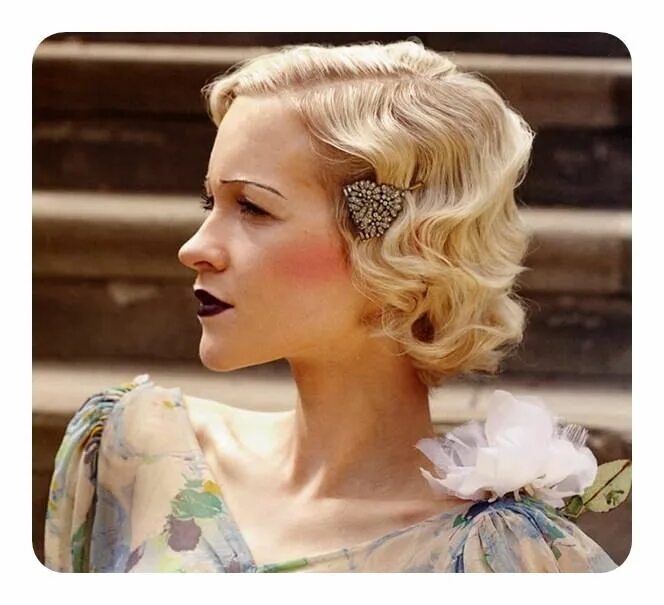 Прическа короткие волны 68 Vintage Finger Waves Hairstyles You Will Want // #Finger #Hairstyles #Vintage