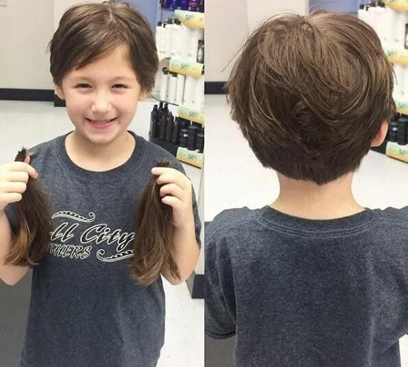 Прическа короткие волосы девочка 12 лет Pin by Beverley Burbridge on H hairstyles Little girl haircuts, Girls short hair