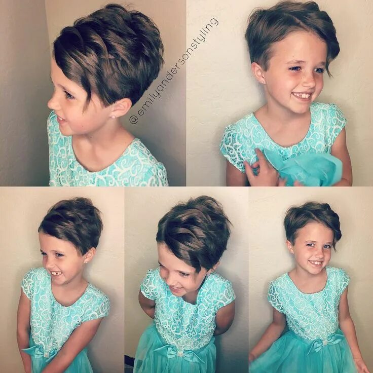 Прическа короткие волосы девочка 12 лет Pin by Rebecca J on Hair Little girl hairstyles, Girl hairstyles, Girl haircuts