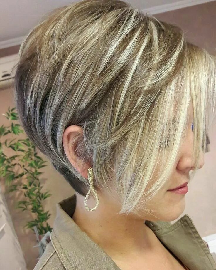 Прическа короткие волосы мелирование Pin on cabello Hair cuts, Sleek short hair, Short hair cuts