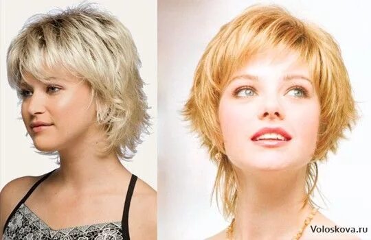 Прическа короткий каскад на круглое лицо Короткие модные стрижки 2015 года Short hair haircuts, Trendy short hair styles,