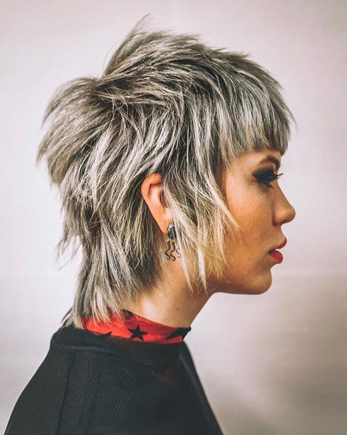 Прическа короткий маллет HOT SHOT UNCONVENTIONAL CUT FINALISTS 2019 - Behindthechair.com Short choppy hai