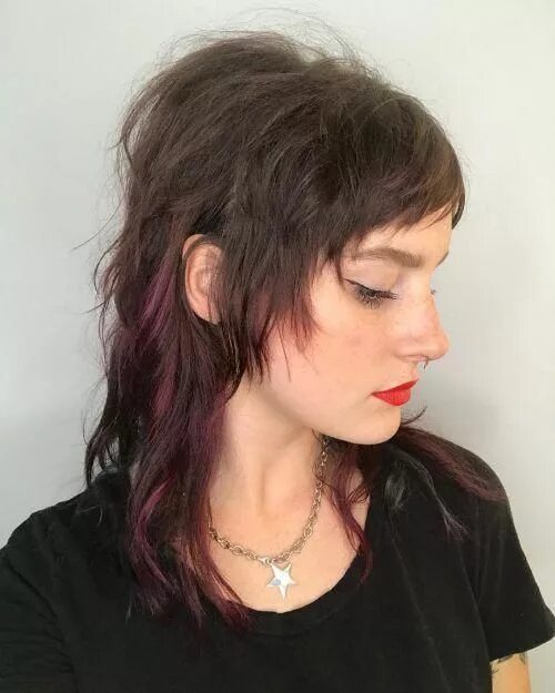 Прическа короткий маллет 49 Very Edgy Hairstyles to Copy in 2024 Edgy hair, Punk hair, Long hair styles