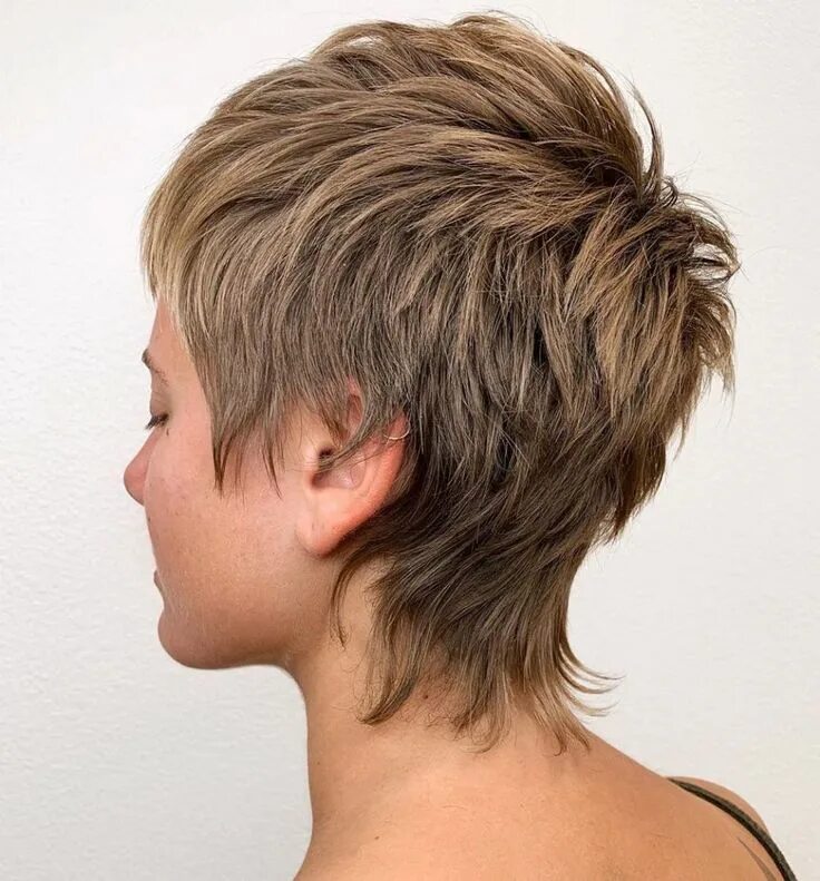 Прическа короткий маллет 100 Mind-Blowing Short Hairstyles for Fine Hair in 2024 Shaggy short hair, Short