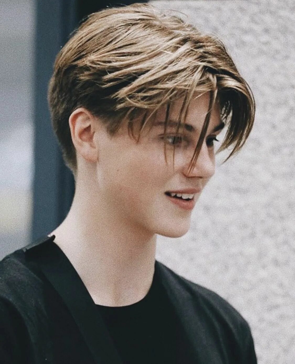 Прическа коротко длинно his small nose and his cute smile get me honestly ruel Erkek saç stilleri, Erkek