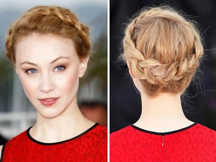 Прическа корзинка на короткие волосы 15 Best Braided Updos for Women's Hair Braided crown hairstyles, Summer hairstyl