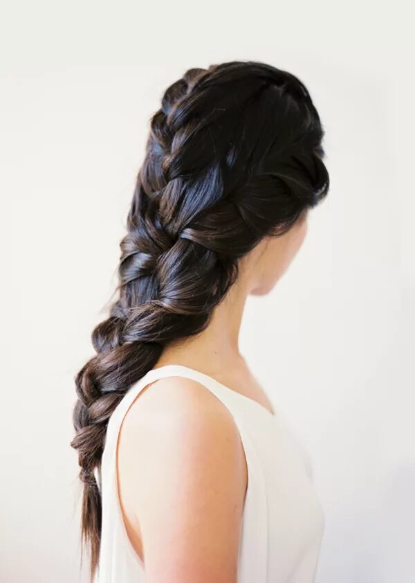 Прическа коса длинные волосы фото Top 10 Wedding Braids DIY Weddings OnceWed.com Long hair styles, Hair styles, In