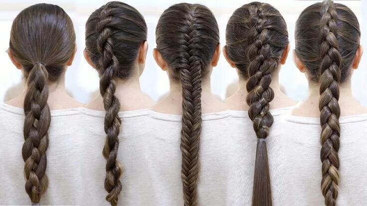 Прическа коса в школу clinejas hairstyles #hairstyle #fashion #clinejas Braids for long hair, Plaits h