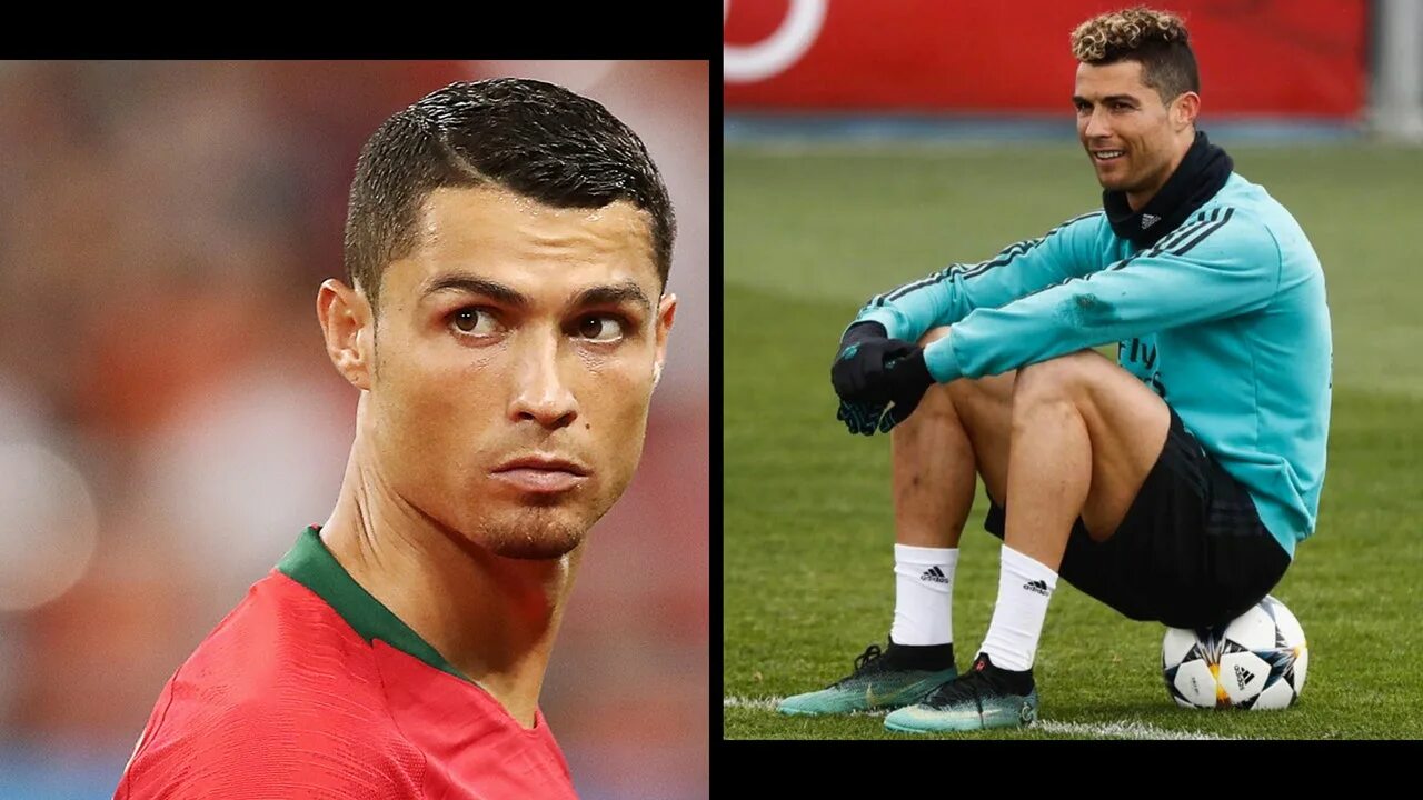 Прическа криштиану роналду 2018 года Cristiano Ronaldo's Hairstyles - Cristiano Ronaldo's Best Hairstyles GQ India GQ