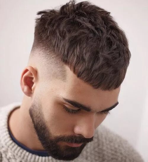 Прическа кроп мужская фото 2024 45 Best Skin Fade Haircuts For Men in 2023 Mens haircuts fade, Crop haircut, Bea