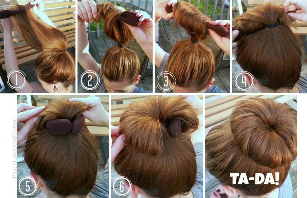 Прическа кубышка для девочек Battle of the: Sock Bun Stylers Sock bun, Hair inspiration, Hair shop