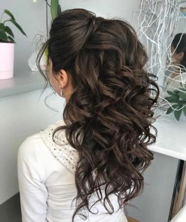 Прическа кудри DIY Ponytail Ideas You're Totally Going to Want to 2019 Long hair styles, Brides