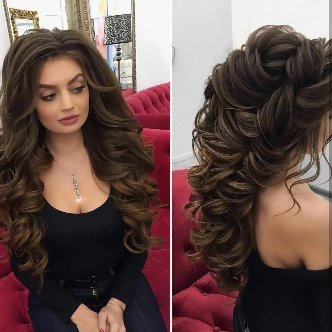 Прическа кудри Hairstyles For Women Fall 2019 " Hairstyles Pictures Hair styles, Womens hairsty