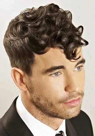 Прическа кудри мужская средняя New men hairstyle picture number 59 Curly hair men, Mens short curly hairstyles,