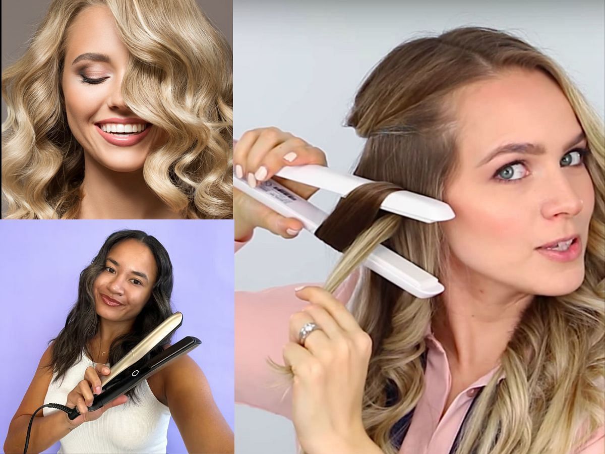 Прическа кудри на средние волосы выпрямитель How to curl your hair with a straightener? Tips and techniques